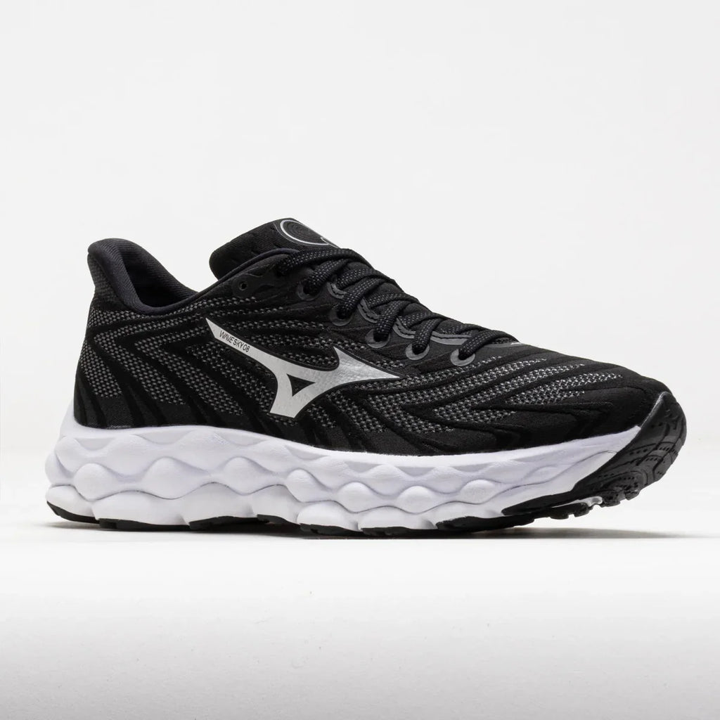 Mizuno Women's Wave Sky 8 (9073 - Black/Silver)