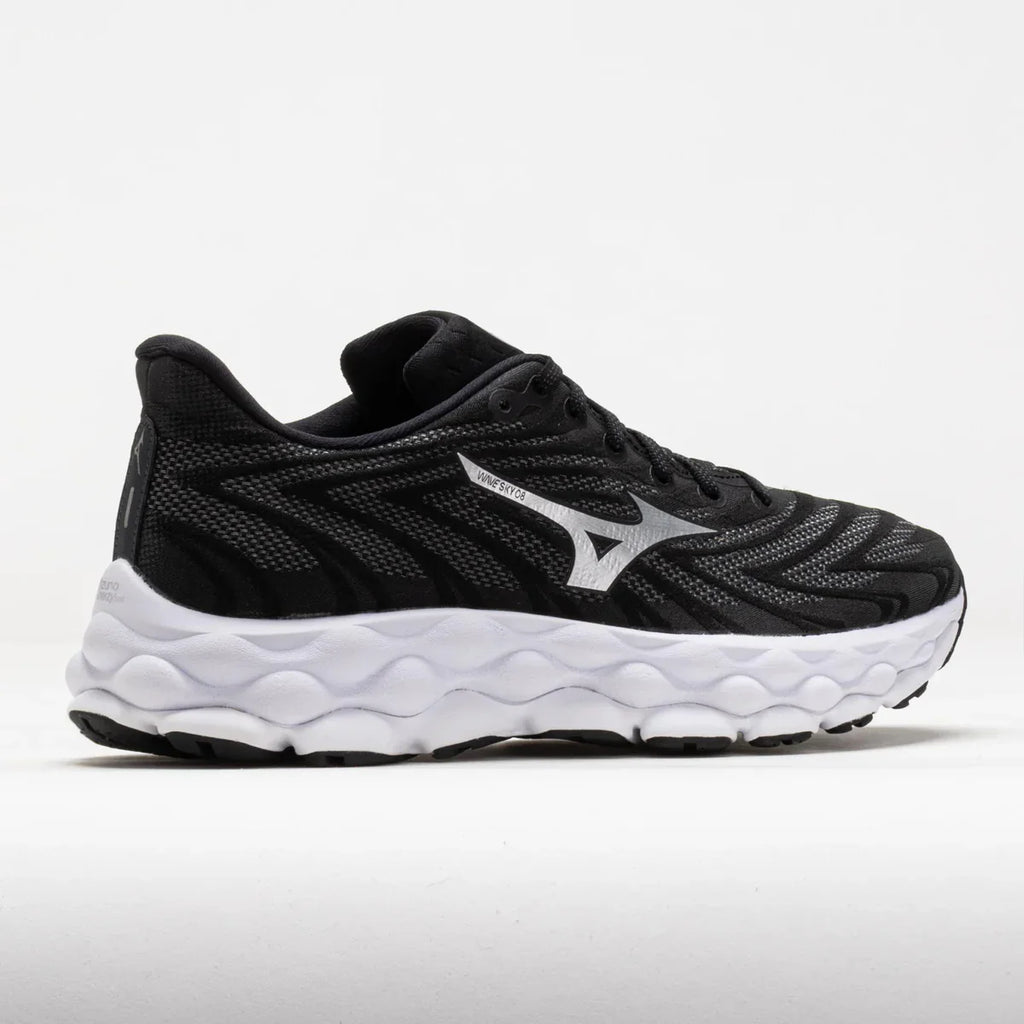 Mizuno Women's Wave Sky 8 (9073 - Black/Silver)