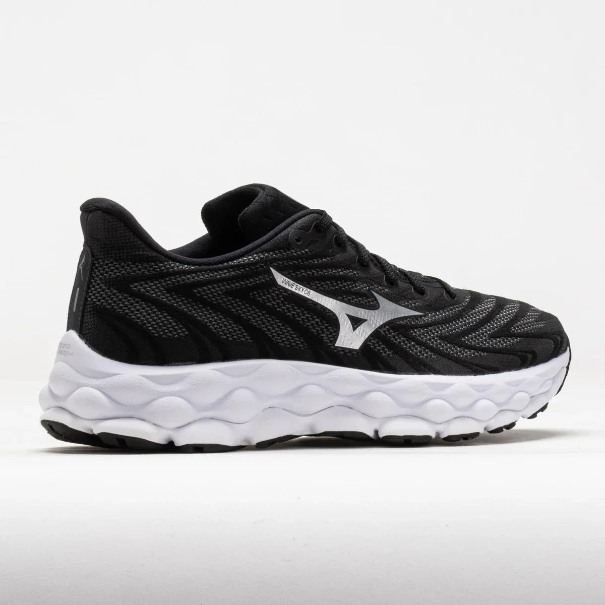 Mizuno Women's Wave Sky 8 (9073 - Black/Silver)