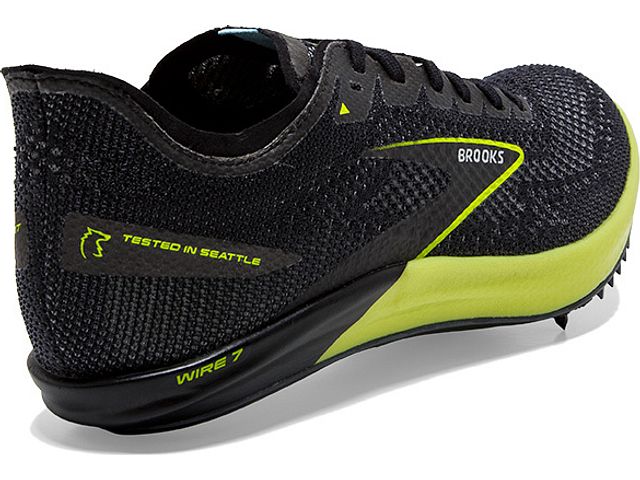 BROOKS Unisex Wire V7 (013 - Black/Nightlife)