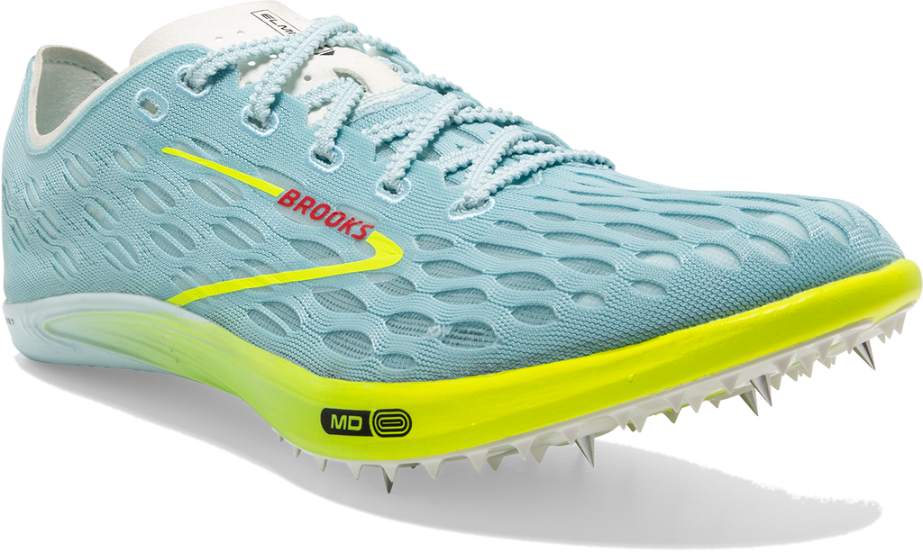 BROOKS Unisex ELMN8 7 (467 - Blue Glow/Nightlife/Red)
