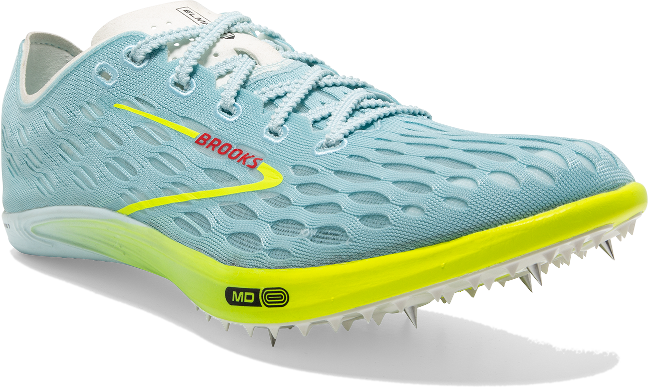 BROOKS Unisex ELMN8 7 (467 - Blue Glow/Nightlife/Red)