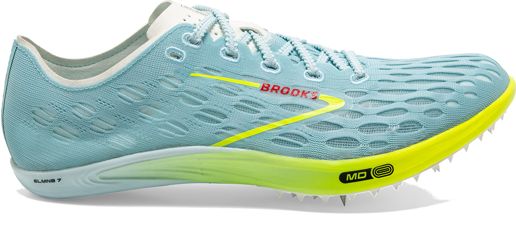 BROOKS Unisex ELMN8 7 (467 - Blue Glow/Nightlife/Red)