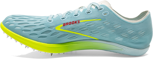 BROOKS Unisex ELMN8 7 (467 - Blue Glow/Nightlife/Red)