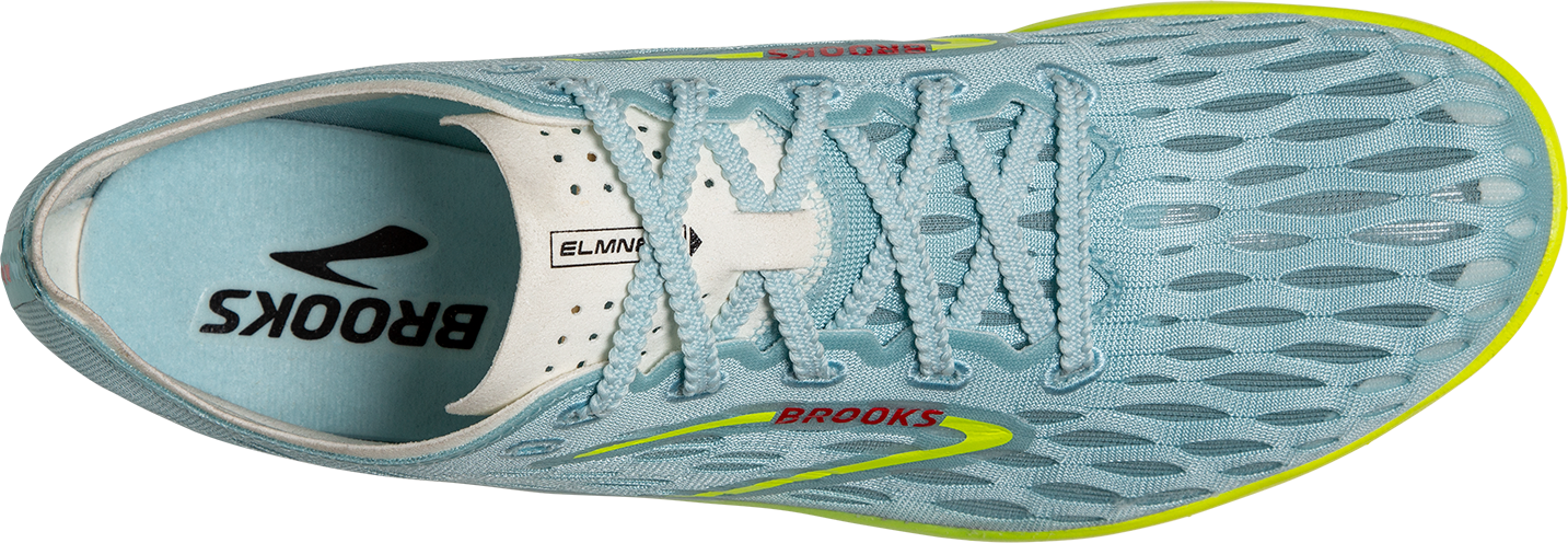 BROOKS Unisex ELMN8 7 (467 - Blue Glow/Nightlife/Red)