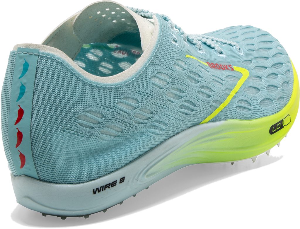 BROOKS Unisex Wire 8 (467 - Blue Glow/Nightlife/Red)