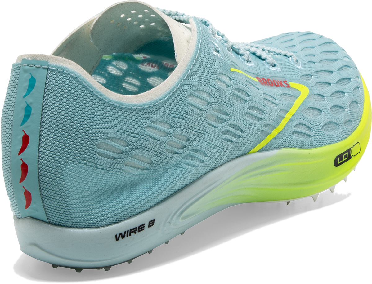 BROOKS Unisex Wire 8 (467 - Blue Glow/Nightlife/Red)