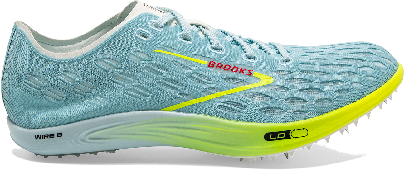 BROOKS Unisex Wire 8 (467 - Blue Glow/Nightlife/Red)