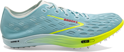 BROOKS Unisex Wire 8 (467 - Blue Glow/Nightlife/Red)