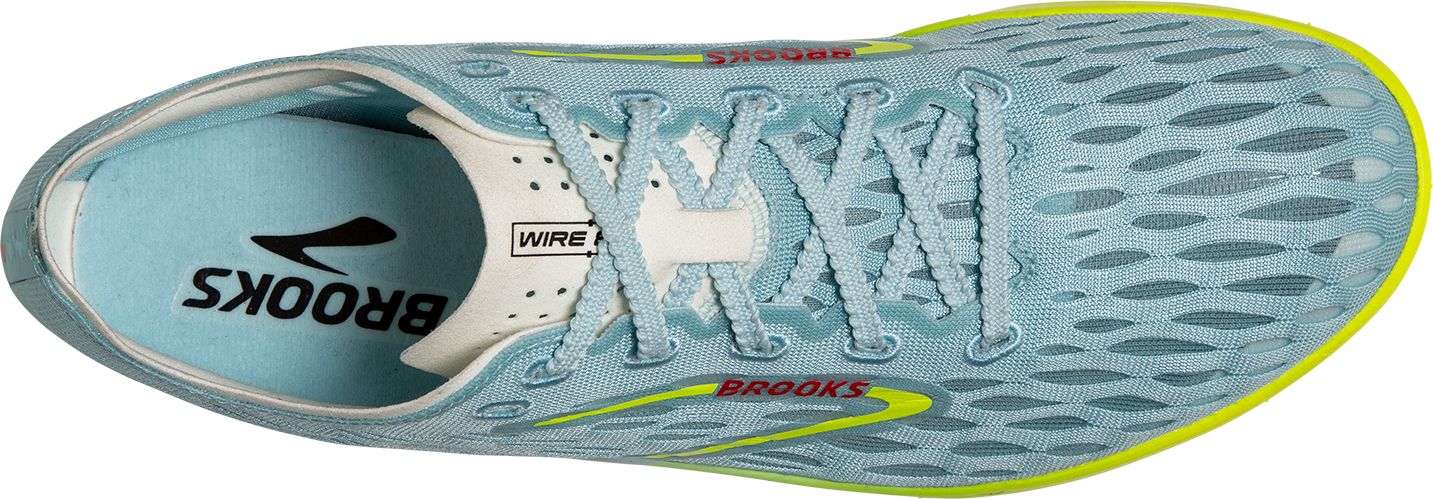 BROOKS Unisex Wire 8 (467 - Blue Glow/Nightlife/Red)