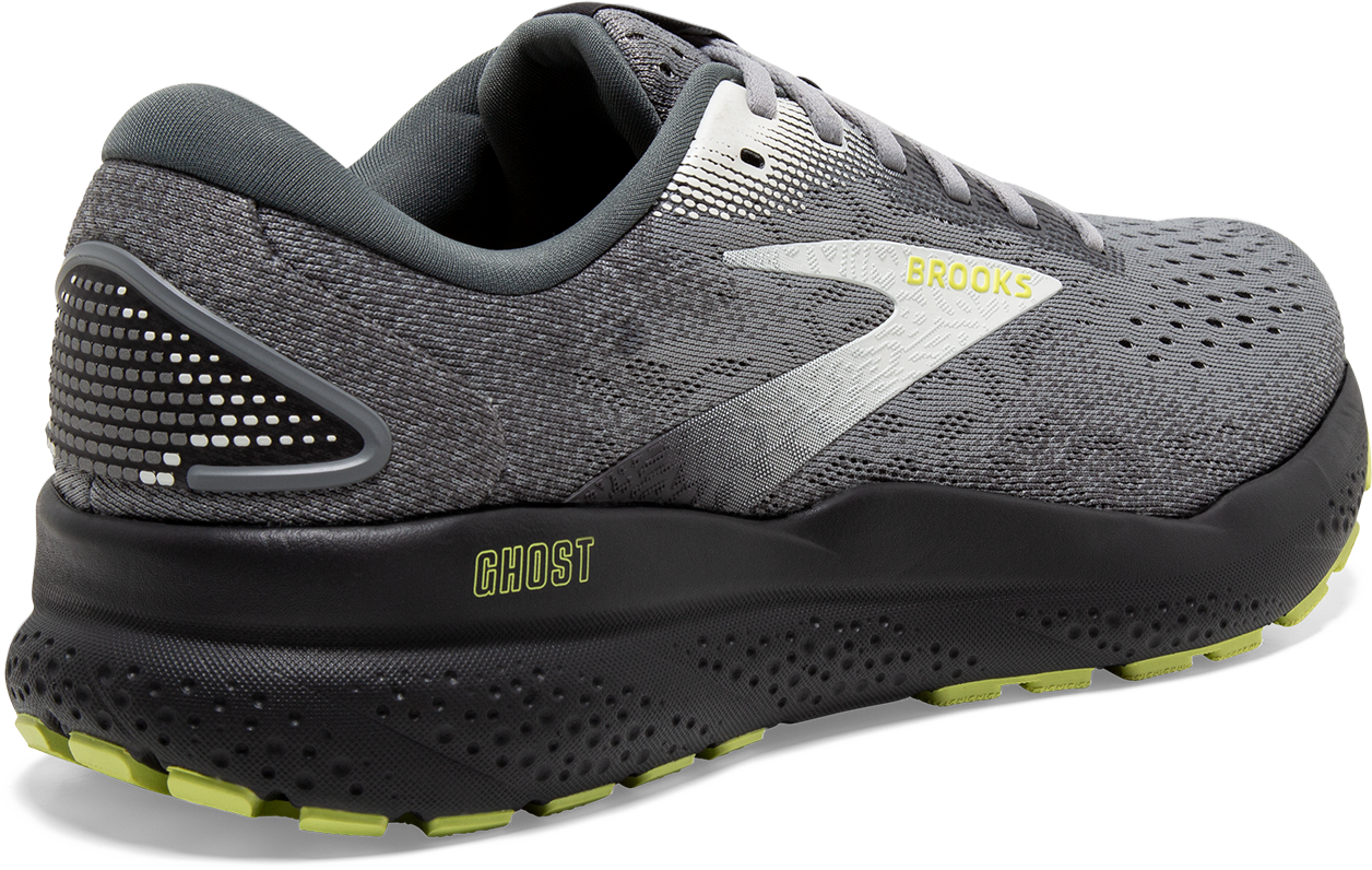 BROOKS Men's Ghost 16 (040 - Primer/Grey/Lime)