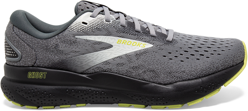 BROOKS Men's Ghost 16 (040 - Primer/Grey/Lime)