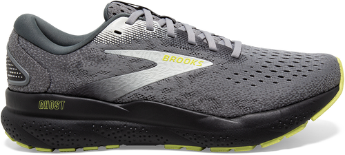 BROOKS Men's Ghost 16 (040 - Primer/Grey/Lime)
