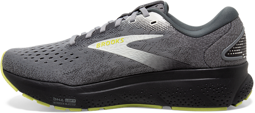 BROOKS Men's Ghost 16 (040 - Primer/Grey/Lime)