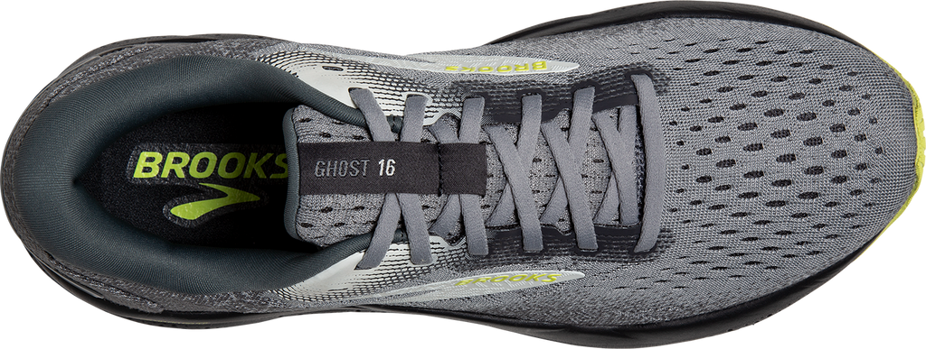 BROOKS Men's Ghost 16 (040 - Primer/Grey/Lime)
