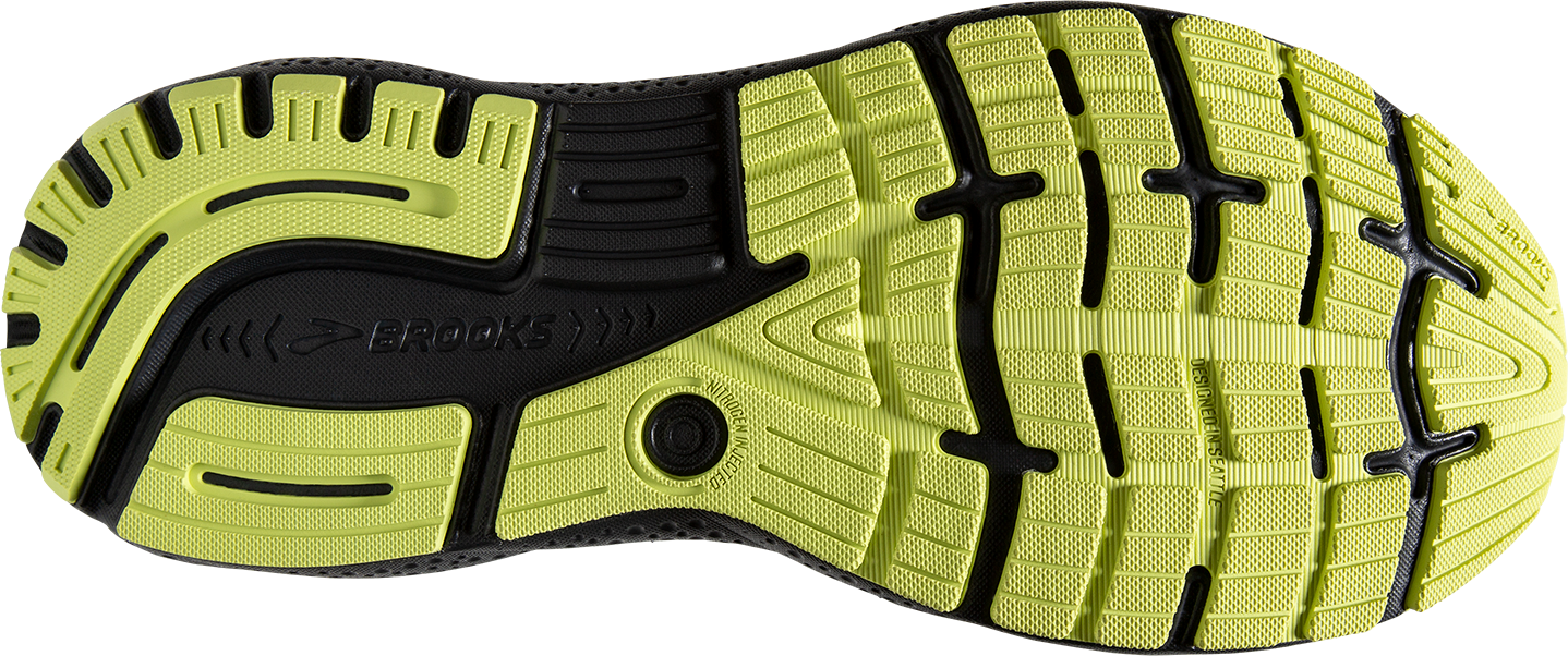 BROOKS Men's Ghost 16 (040 - Primer/Grey/Lime)