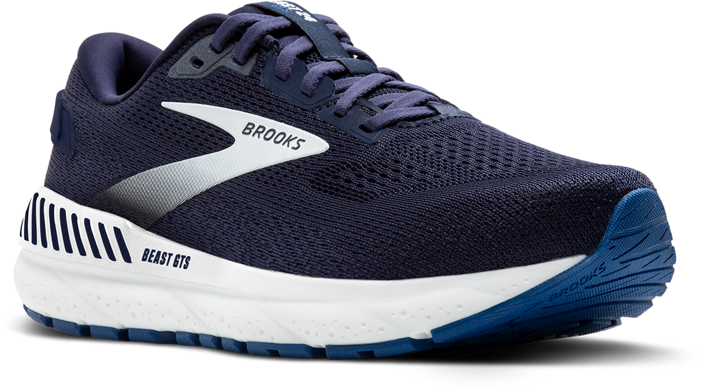 BROOKS Men's Beast GTS 24 (452 - Peacoat/True Navy/White)