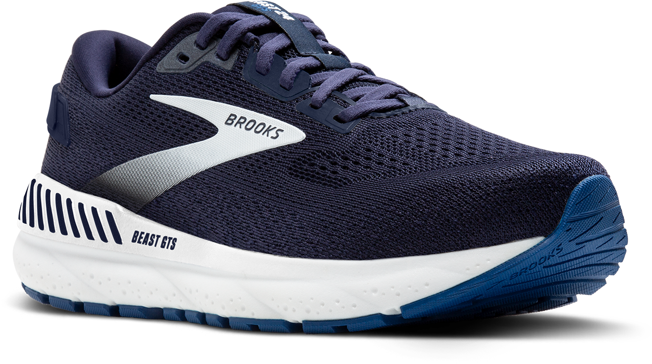 BROOKS Men's Beast GTS 24 (452 - Peacoat/True Navy/White)