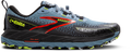 BROOKS Men's Cascadia 18 Wide (004 - Citadel/Ebony/Lime)