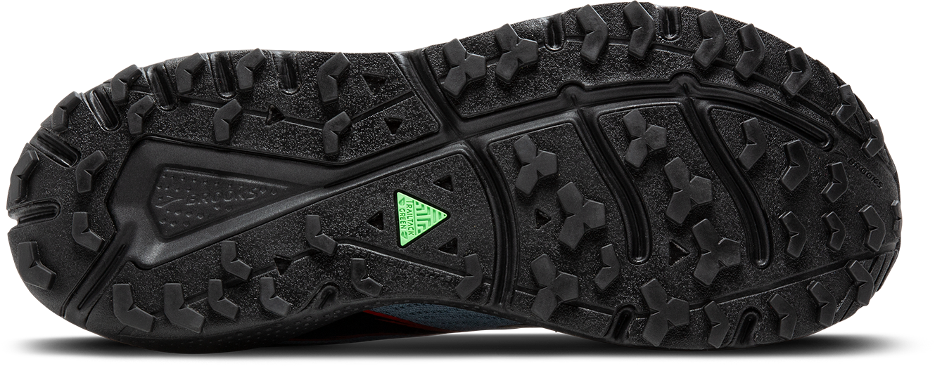 BROOKS Men's Divide 5 (004 - Citadel/Ebony/Lime)