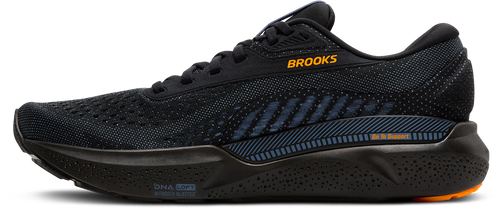BROOKS Men's Adrenaline GTS 24 (076 - Black/Country Blue/Orange)