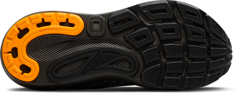 BROOKS Men's Adrenaline GTS 24 (076 - Black/Country Blue/Orange)