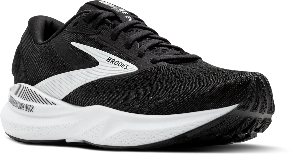 BROOKS Men's Adrenaline GTS 24 WIDE (087 - Black/White)