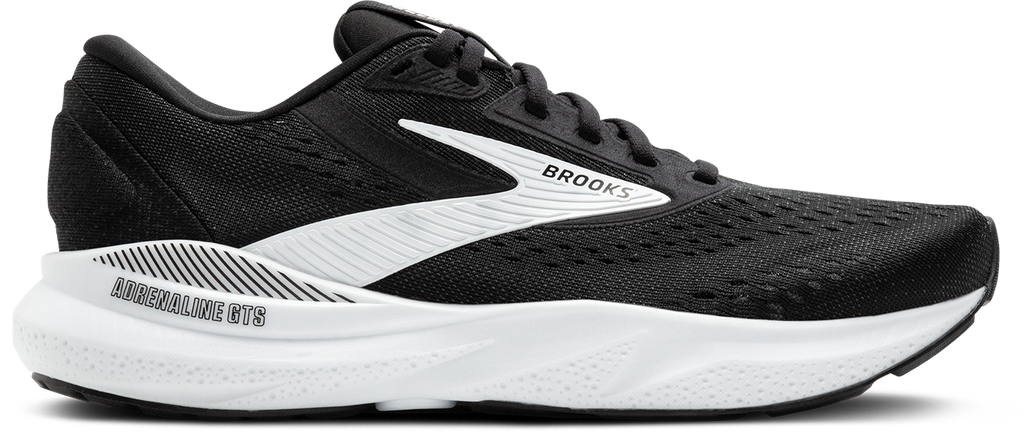 BROOKS Men's Adrenaline GTS 24 WIDE (087 - Black/White)
