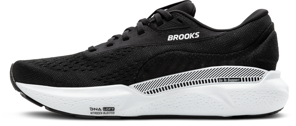 BROOKS Men's Adrenaline GTS 24 WIDE (087 - Black/White)