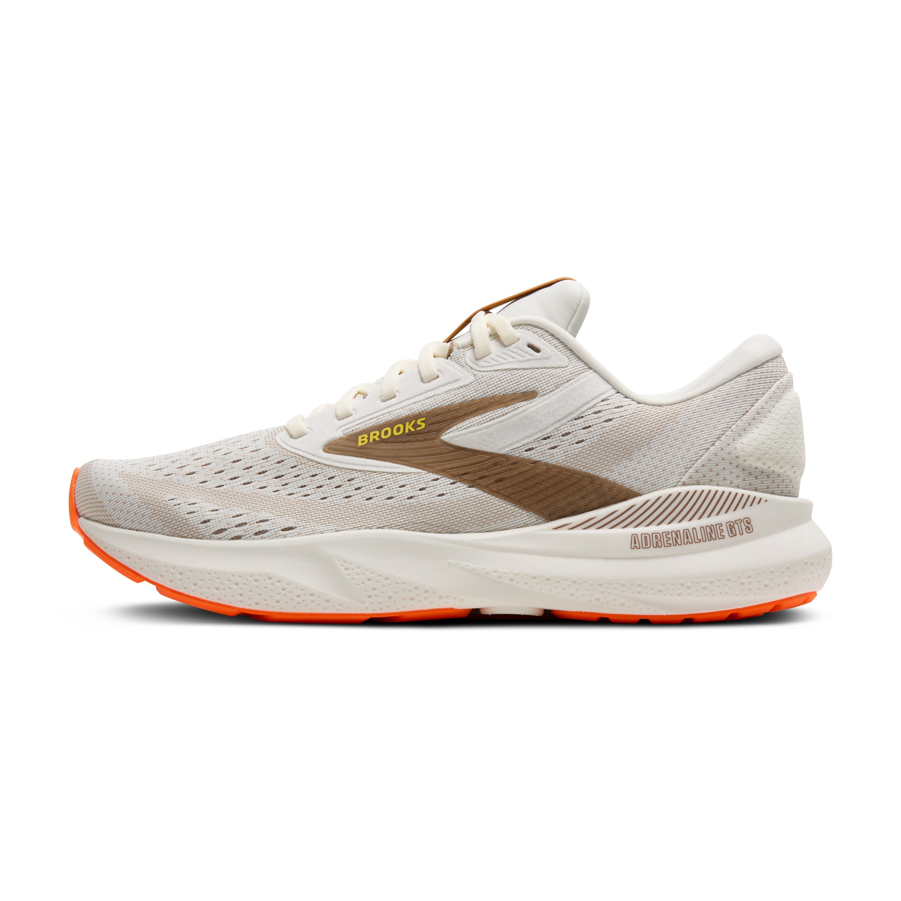 BROOKS Men's Adrenaline GTS 24 (104 - Coconut/Portabella/Orange)
