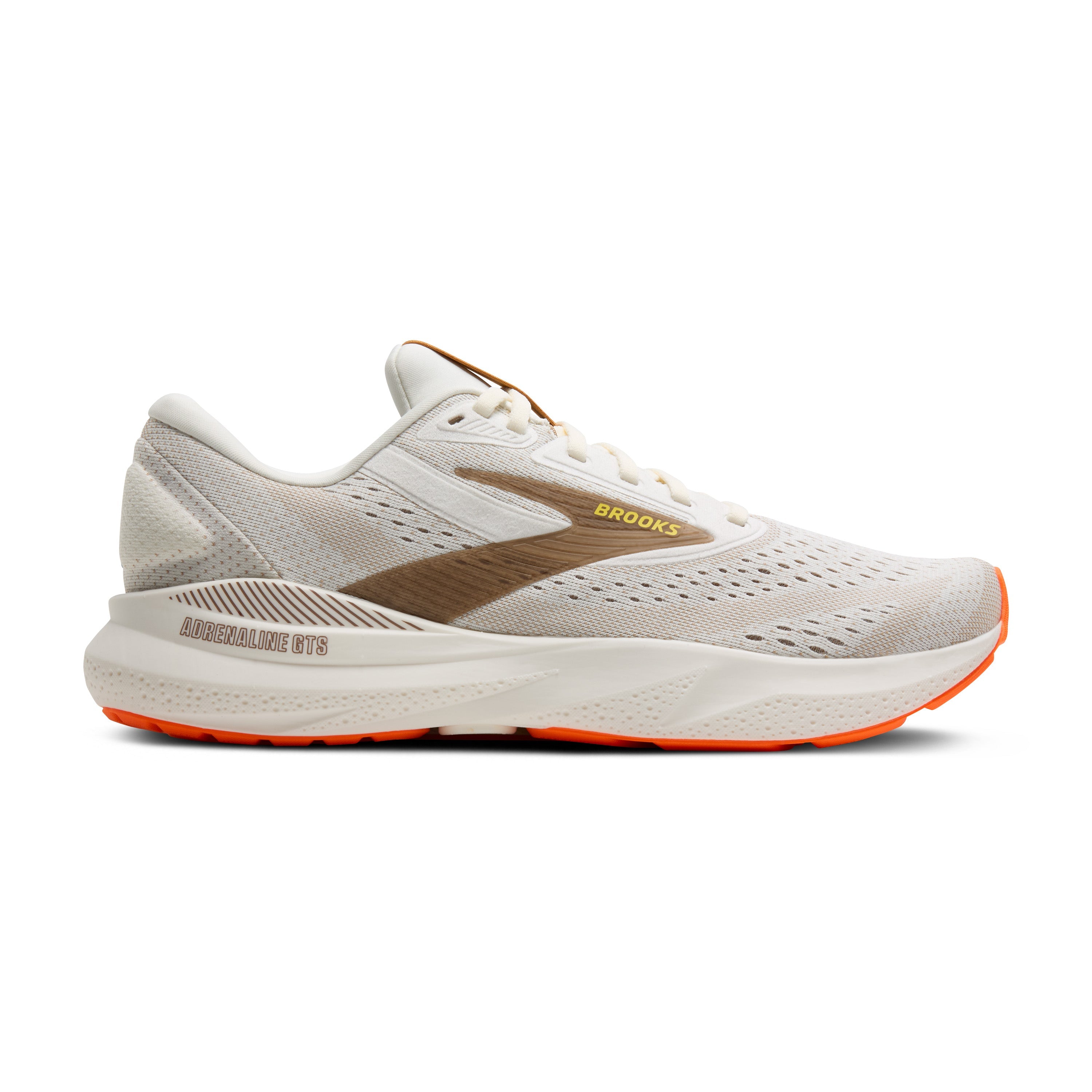 BROOKS Men's Adrenaline GTS 24 (104 - Coconut/Portabella/Orange)
