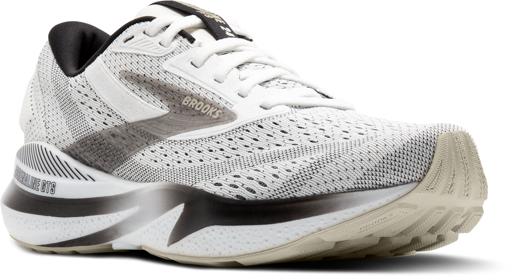BROOKS Men's Adrenaline GTS 24 (126 - White/Black/Pelican)