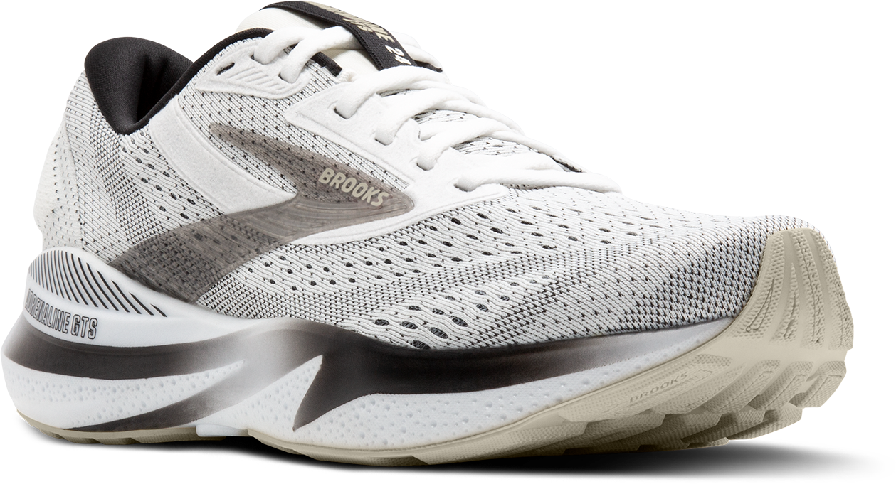 BROOKS Men's Adrenaline GTS 24 (126 - White/Black/Pelican)