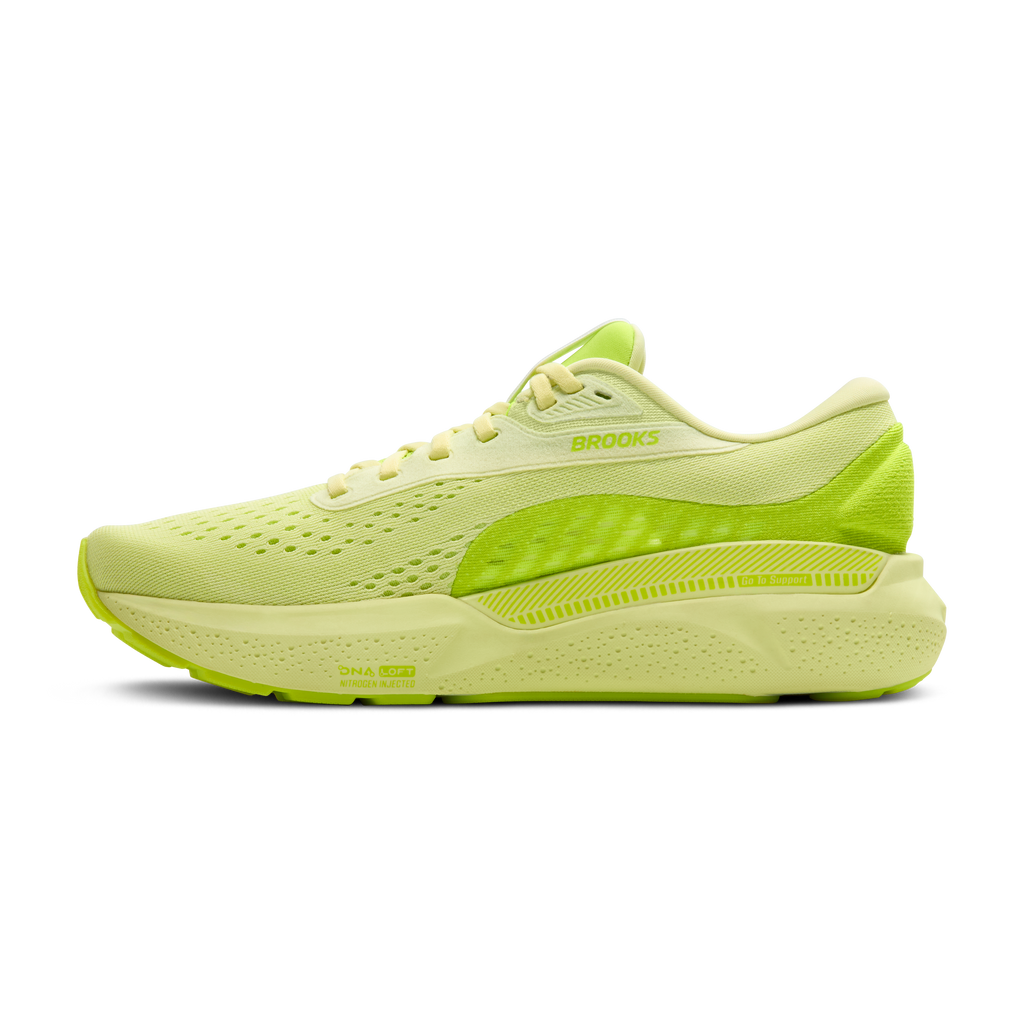 BROOKS Men's Adrenaline GTS 24 "Hyper Glow" (346 - Green/Nightlife)