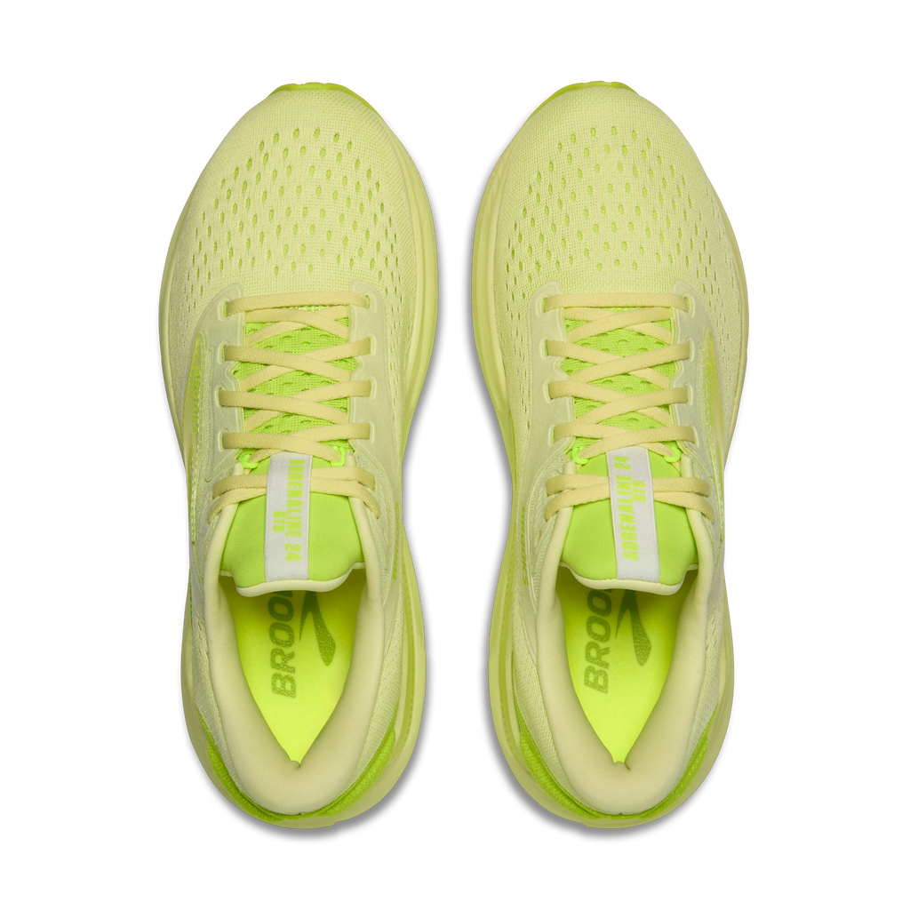 BROOKS Men's Adrenaline GTS 24 "Hyper Glow" (346 - Green/Nightlife)