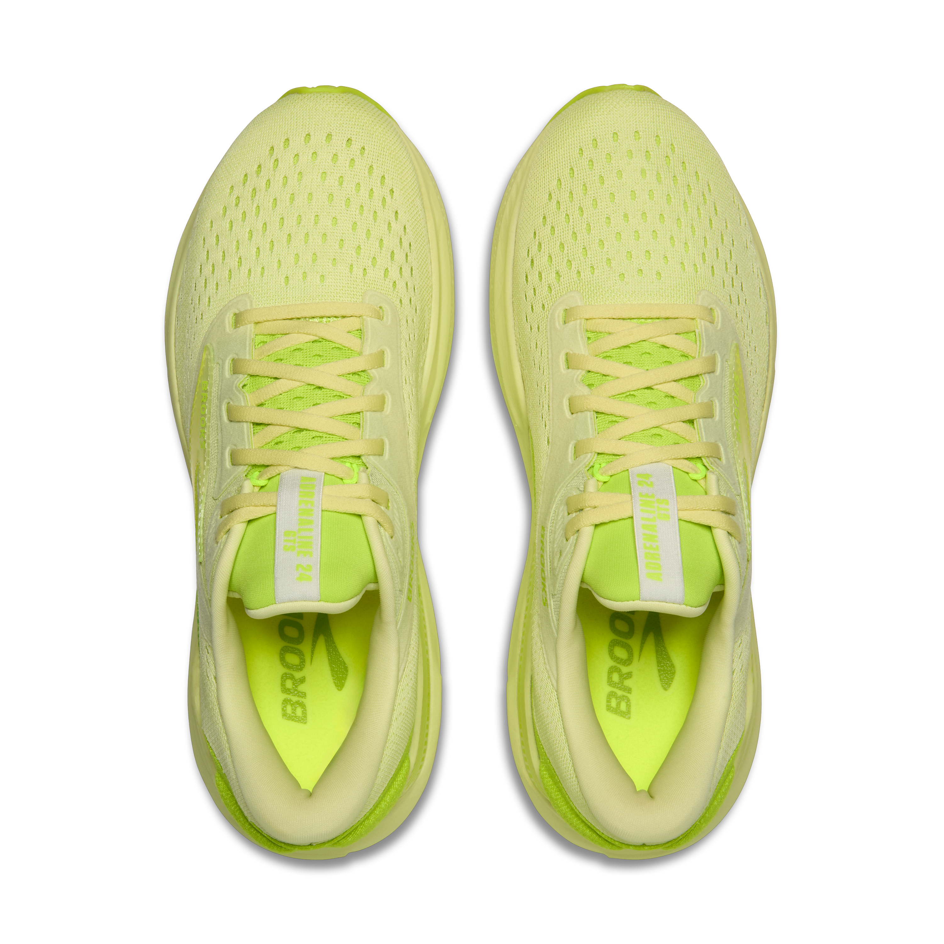 BROOKS Men's Adrenaline GTS 24 "Hyper Glow" (346 - Green/Nightlife)