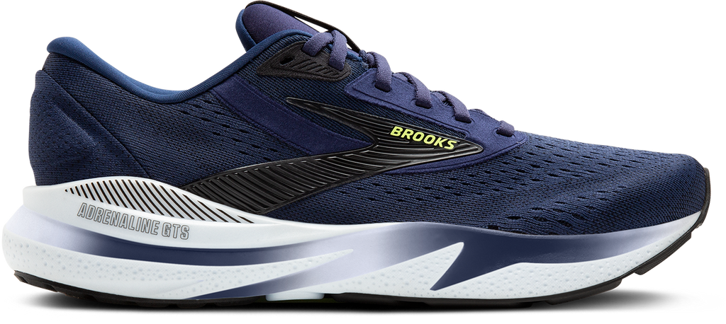 BROOKS Men's Adrenaline GTS 24 (423 - Peacoat/Black/Sharp Green)