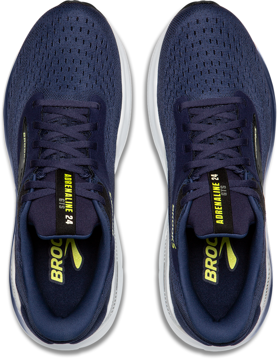 BROOKS Men's Adrenaline GTS 24 (423 - Peacoat/Black/Sharp Green)