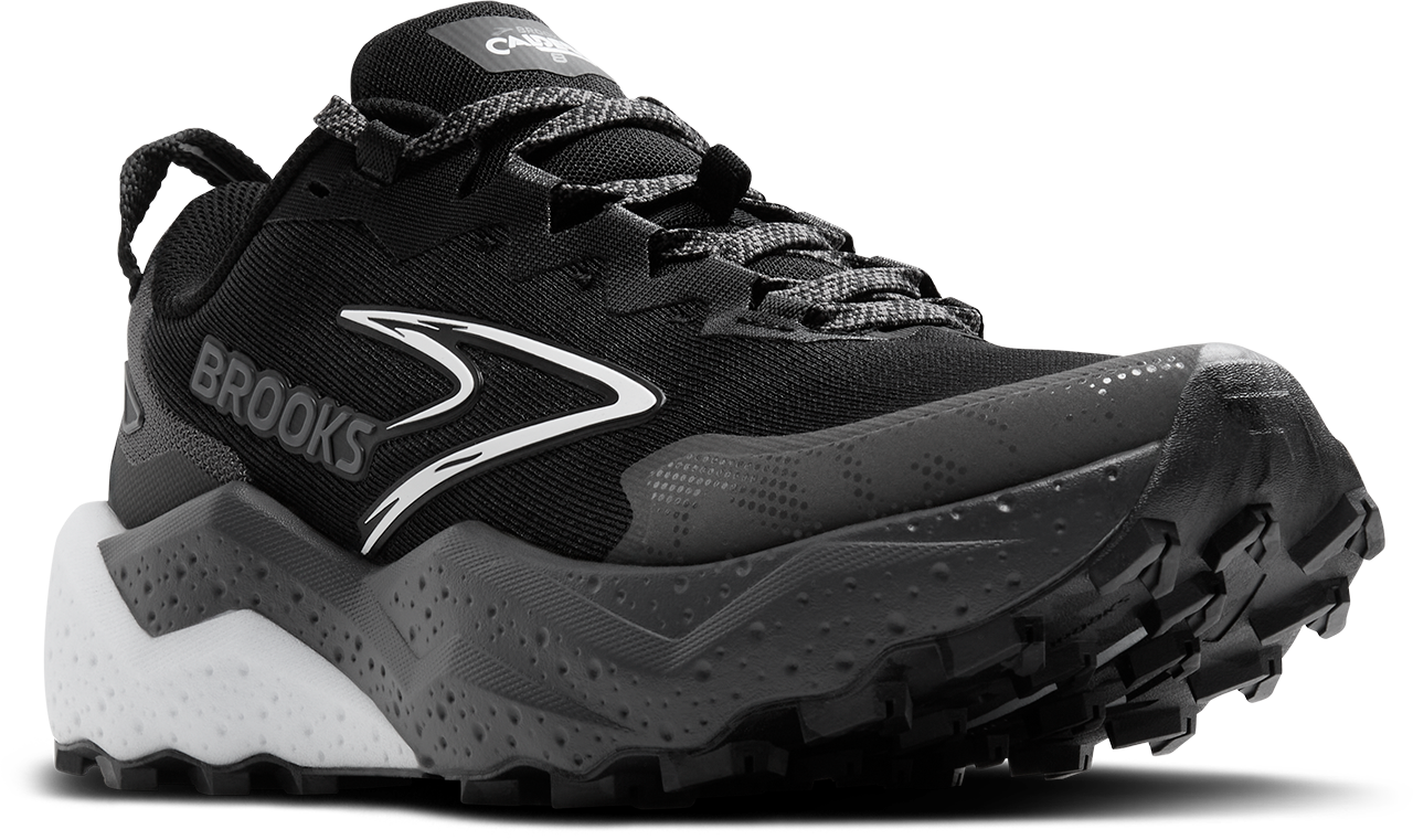 BROOKS Men's Caldera 8 (052 - Black/Blackened Pearl/White)
