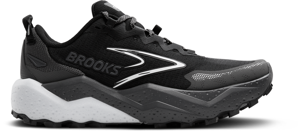 BROOKS Men's Caldera 8 (052 - Black/Blackened Pearl/White)