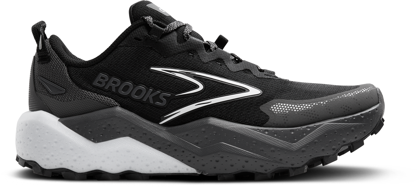BROOKS Men's Caldera 8 (052 - Black/Blackened Pearl/White)