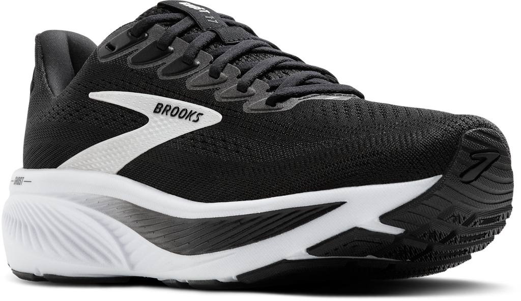 BROOKS Men's Ghost 17 (090 - Black/Grey/White)