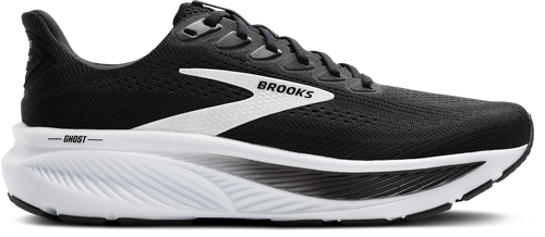 BROOKS Men's Ghost 17 (090 - Black/Grey/White)