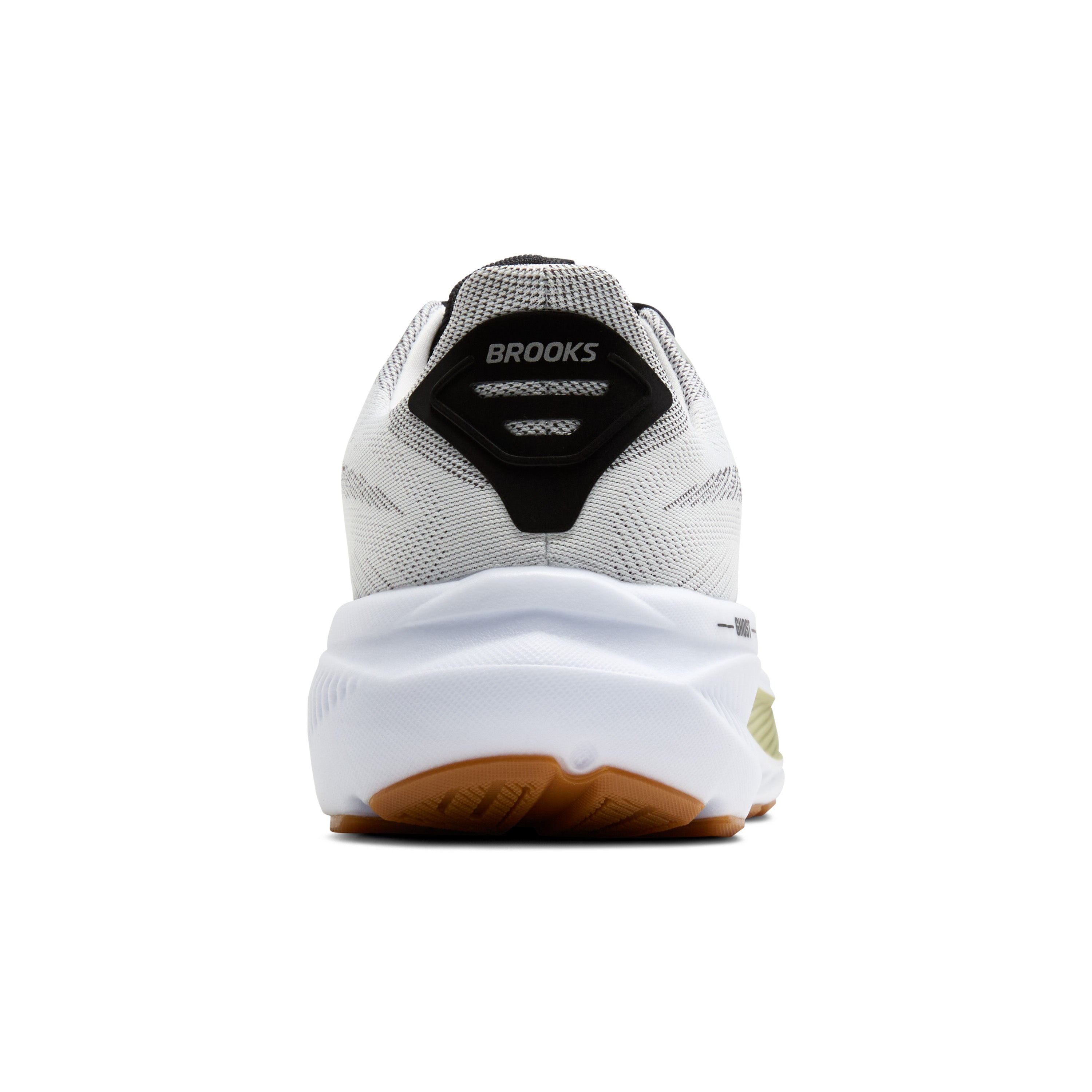 BROOKS Men's Ghost 17 (191 - White/Black/Tea)