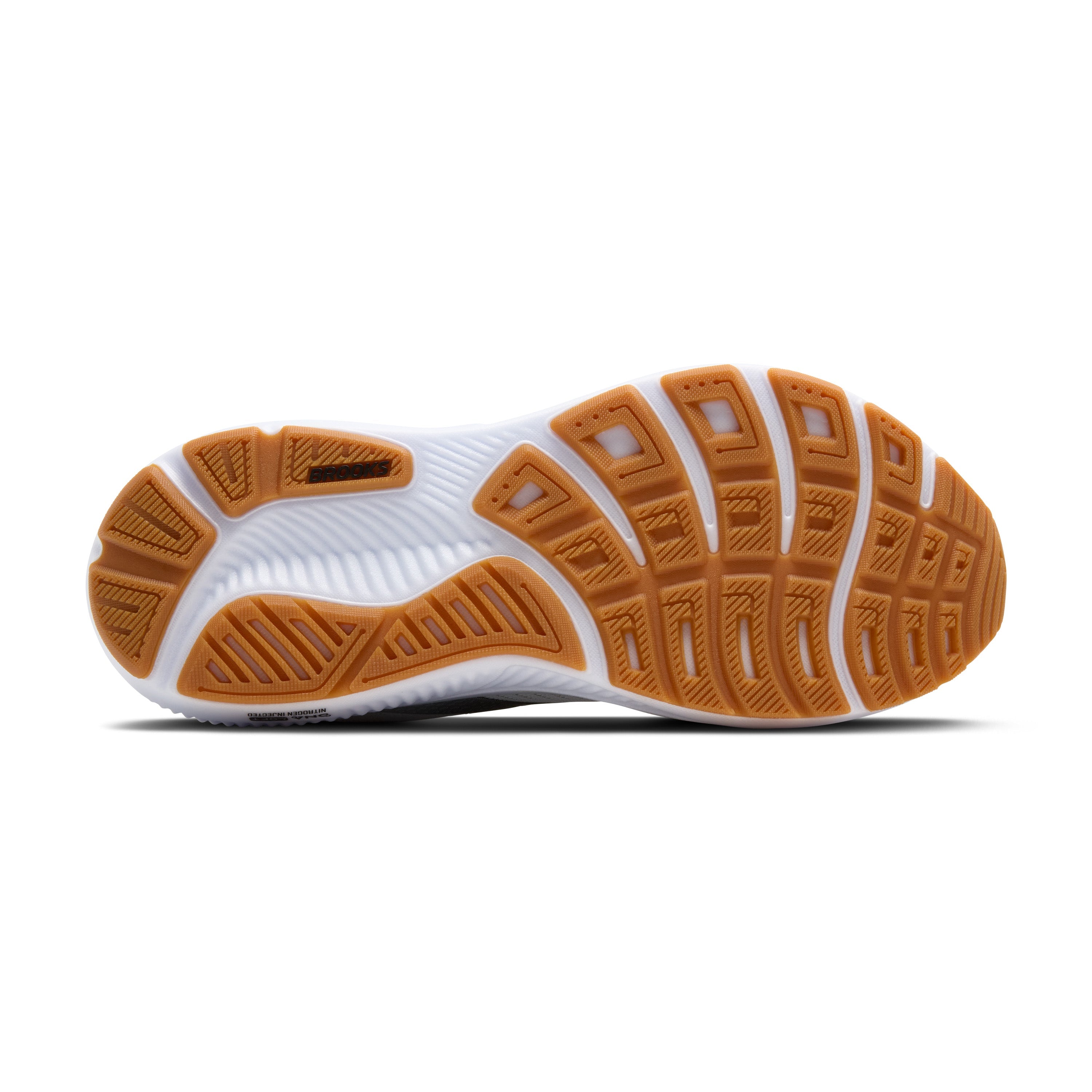 BROOKS Men's Ghost 17 (191 - White/Black/Tea)