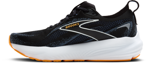 BROOKS Men's Glycerin 22 WIDE (013 - Black/Country Blue/Orange Pop)
