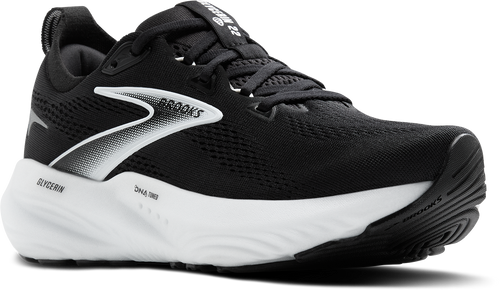 BROOKS Men's Glycerin 22 WIDE (090 - Black/Grey/White)