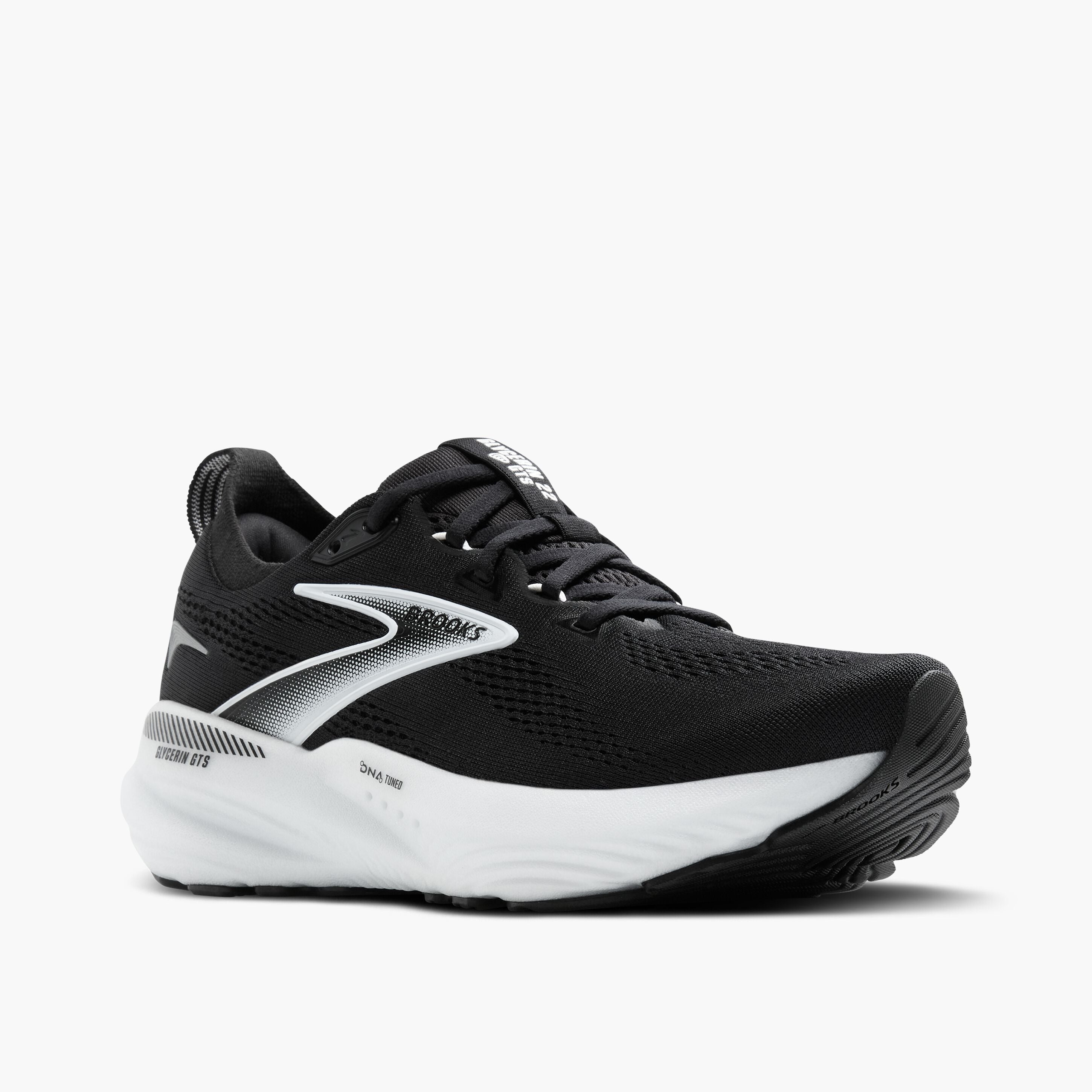 BROOKS Men's Glycerin GTS 22 (090 - Black/Grey/White)