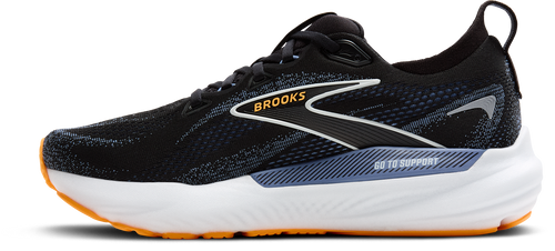 BROOKS Men's Glycerin GTS 22 (013 - Black/Countyr Blue/Orange Pop)