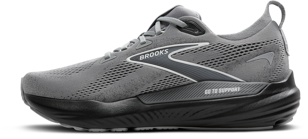BROOKS Men's Glycerin GTS 22 (078 - Primer Gray/Ebony/Bluewash)